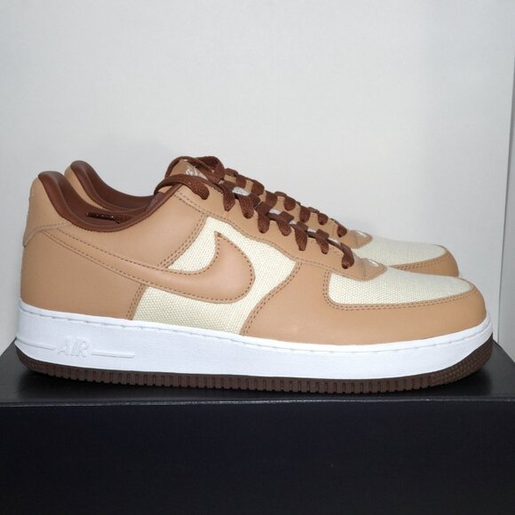 2021 Nike Air Force 1 Low QS Acorn DJ6395-100 Mens US 11 DS Brand New - Picture 5 of 8